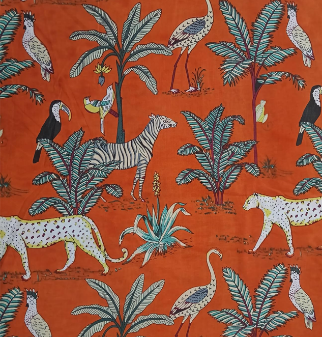 Pure Cotton Dress Making Fabric