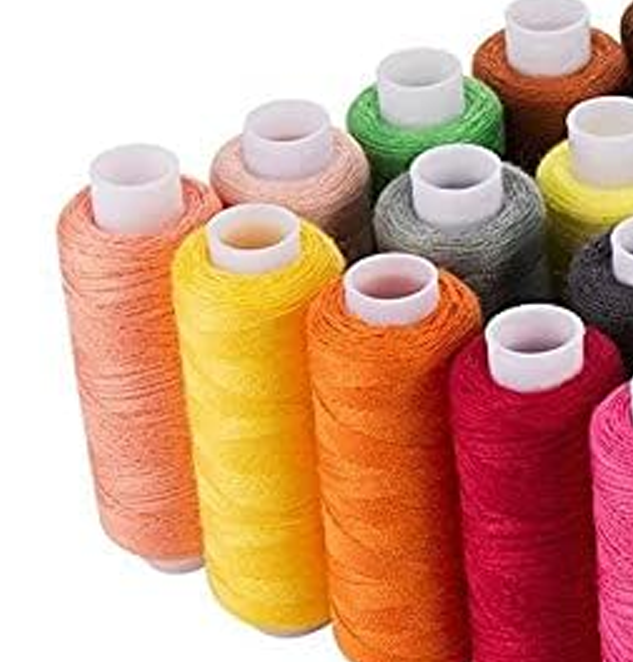Sewing Industrial Machine and Hand Stitching Cotton Sewing Thread