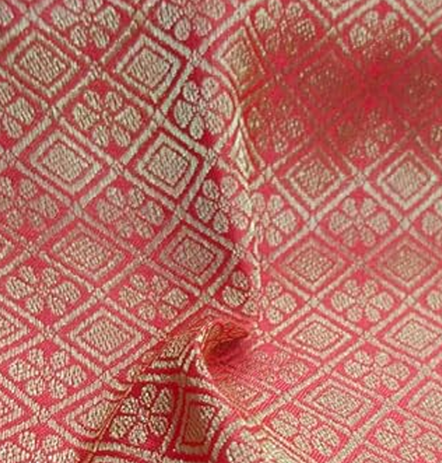Trendy Women/Girls Ethnic Unstitched Blend Jacquard