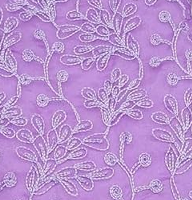 Women's Organza Embroidered