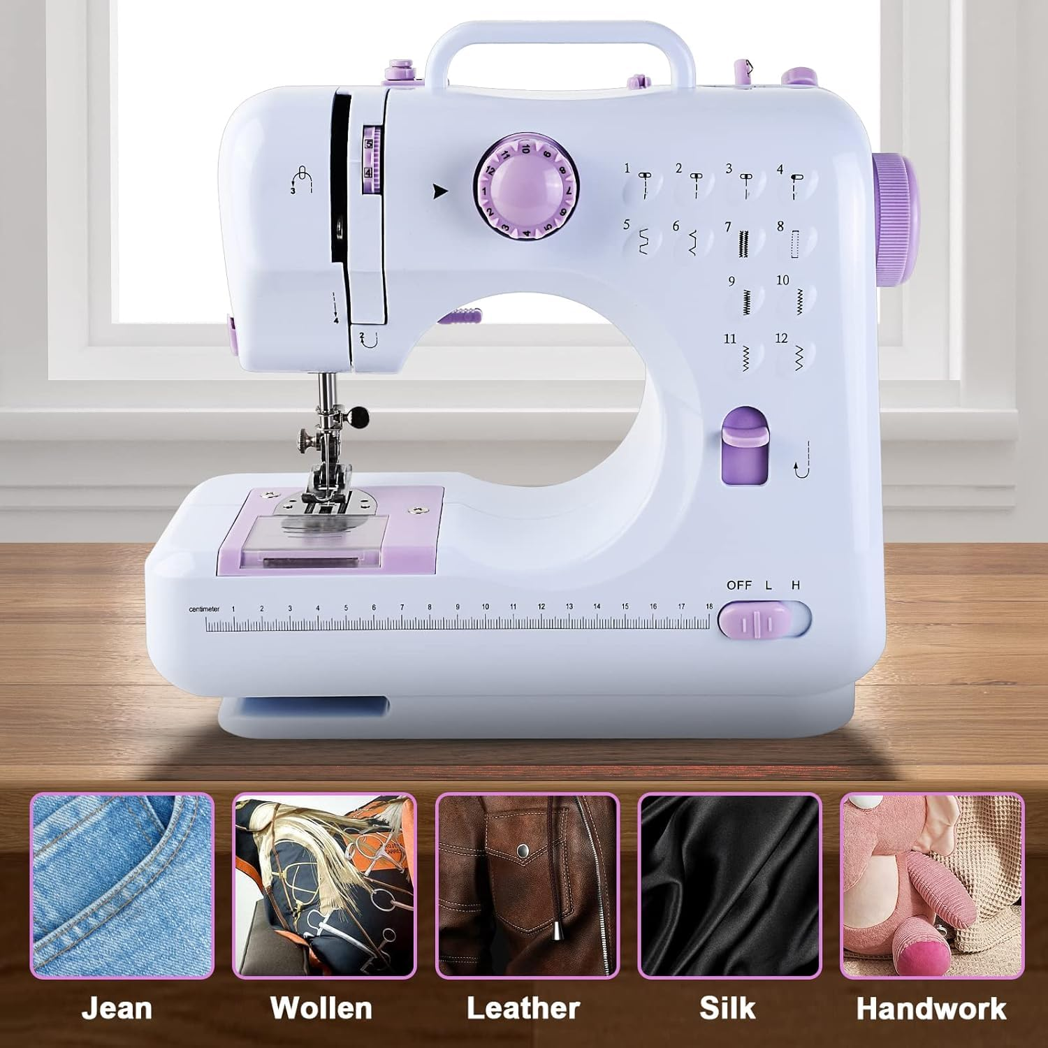 Sewing Machine for Beginners & Kids, Mini Portable Sewing Machines