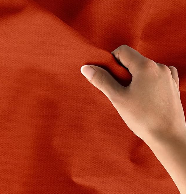 Cotton Canvas Fabric, 100x150 cm Wide