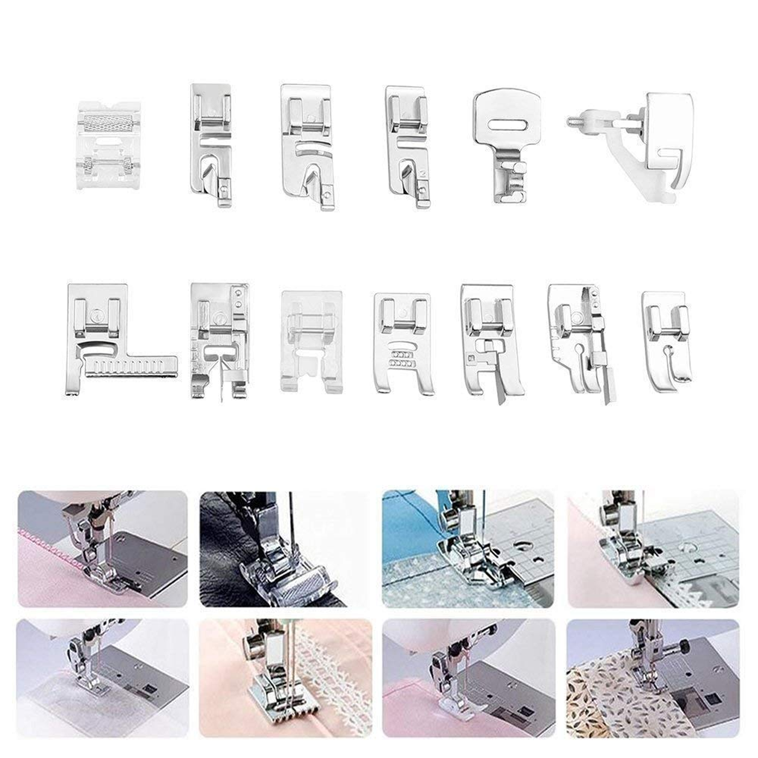 32 Sewing Machine Presser Foot Feet Kit
