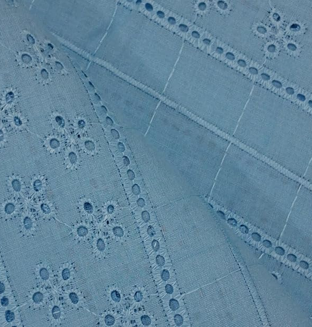 Embroidered Fabric for Apparel