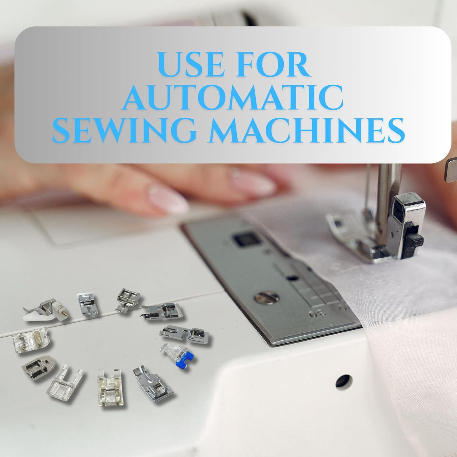 11 Pcs Sewing Machine Presser Feet Accessories Kit
