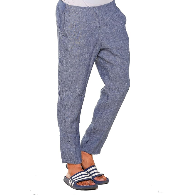 Linen Chambray Solid Plus Size