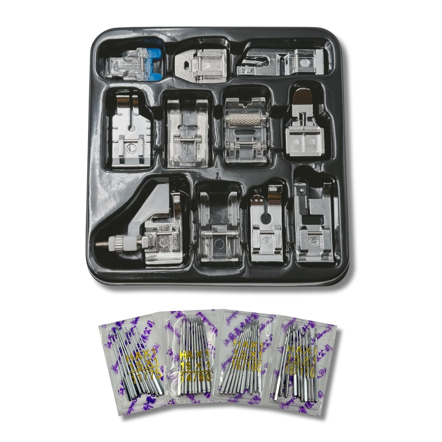 11 Pcs Sewing Machine Presser Feet Accessories Kit