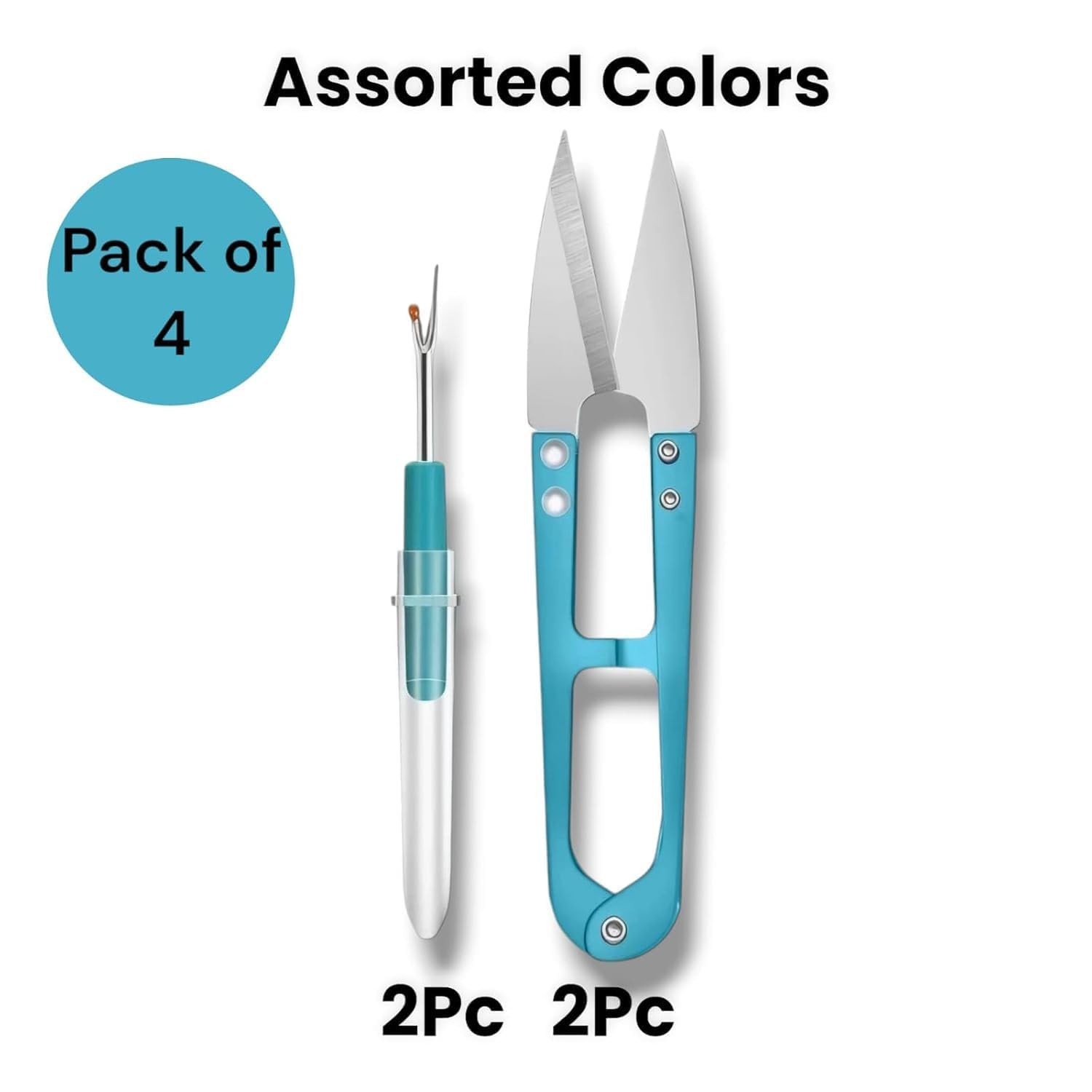 Piece Sewing Tools Kit – Seam Rippers, Thread Snips, Stitch Unpickers