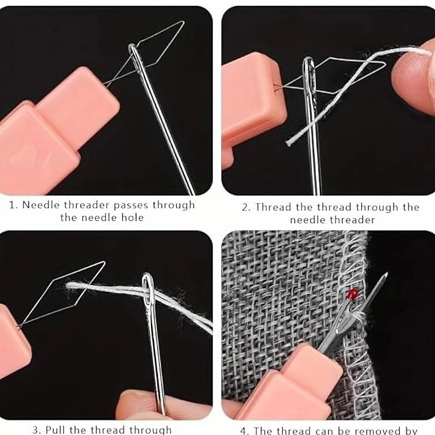 Small Needle Eye Threader Tool