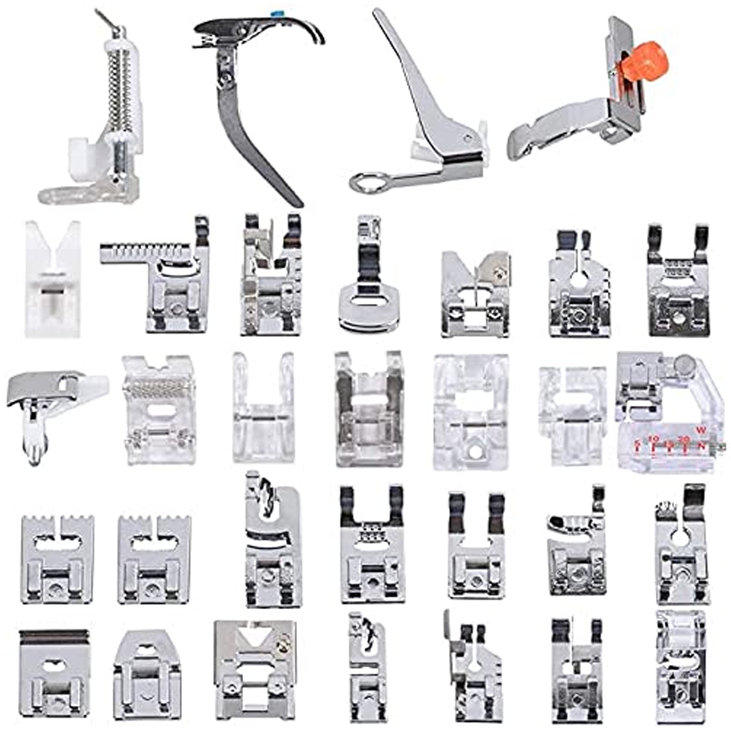Syga 32 Sewing Machine Presser Foot Feet Kit fit