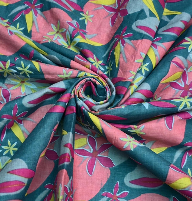 Floral Printed Pure Cotton